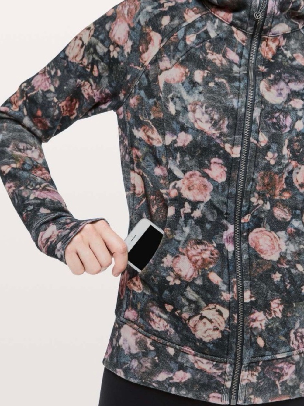 LULULEMON “frosted rose multi” scuba hoodie - Picture 4 of 10